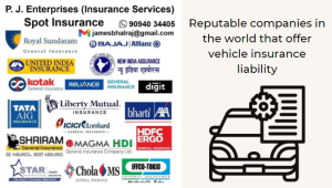 Reputable companies in the world that offer vehicle insurance liability